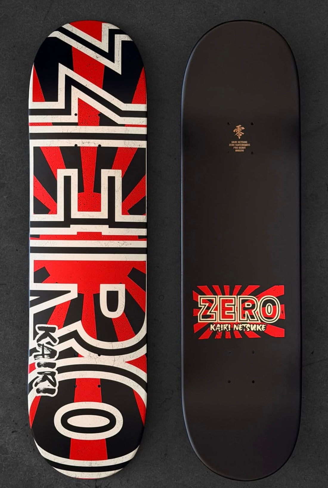 Jamie Thomas Kicked Off Kairi Netsuke's Pro Career with a Graphic of Japan's "Rising Sun" Flag