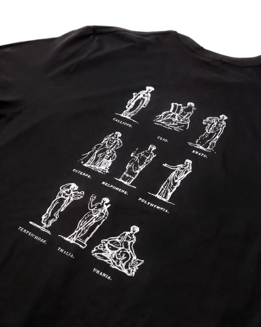 The Nine Muses 1832 Tee Shirt Samuel Griswold Goodrich