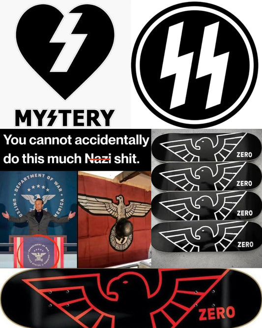 Jamie Thomas & His Long History of Using White Supremacist & Nazi Iconography for His Zero, Mystery & Warsaw Skateboarding Brands