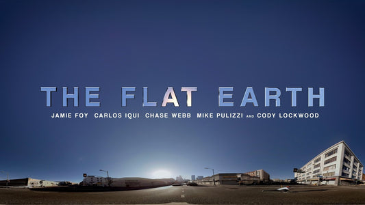 the flat earth skateboarding robert brink