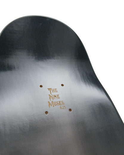 The Nine Muses Chris Becker Skateboard 8.25 Laser Etch